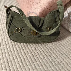 Stylish Green Women's Bag